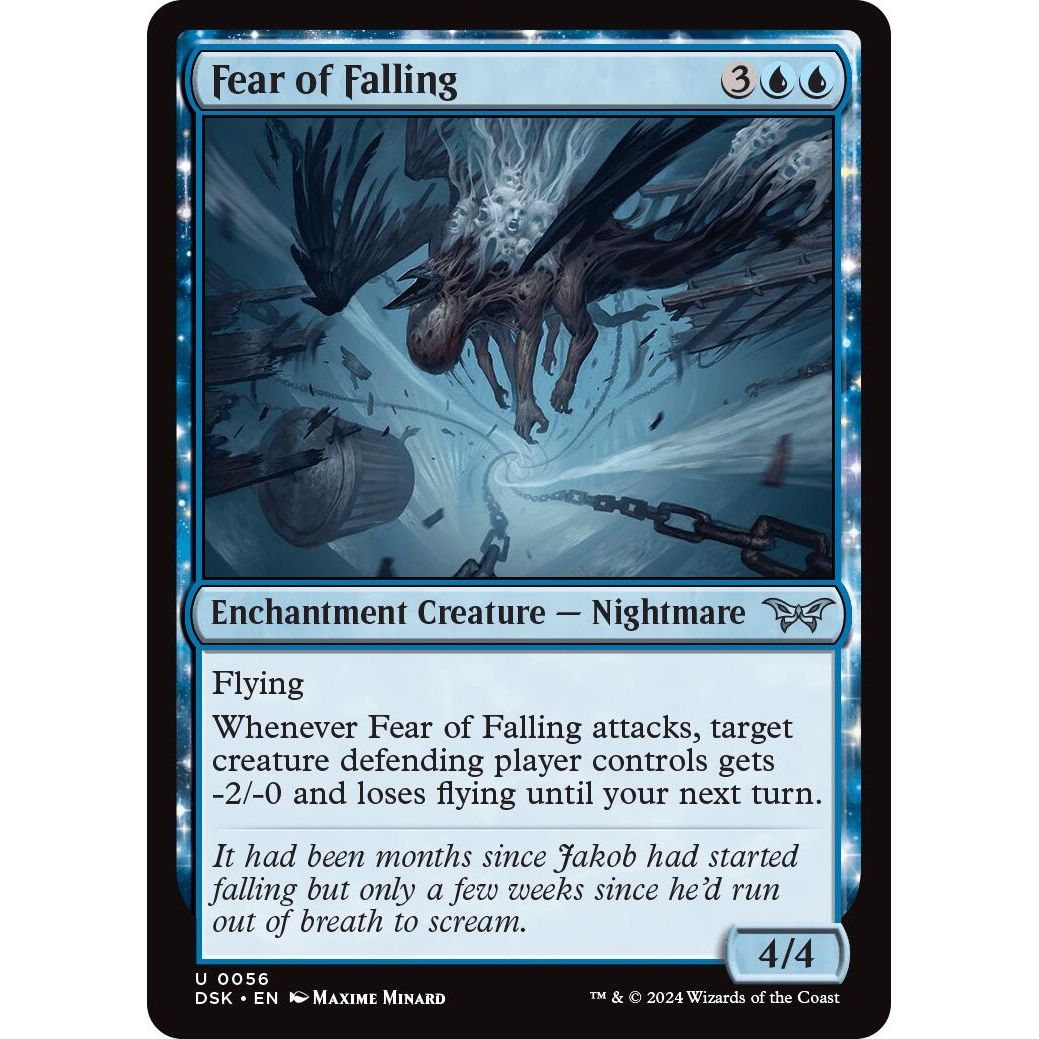 Image for Fear of Falling (56) (DSK) - Magic: The Gathering