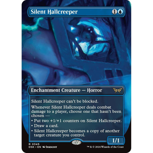 Image for Silent Hallcreeper (Borderless) (345) (DSK) - Magic: The Gathering