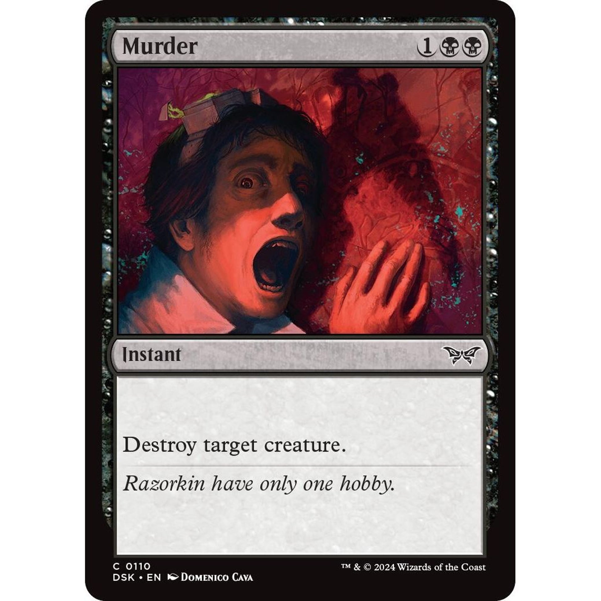 Image for Murder (110) (DSK) - Magic: The Gathering