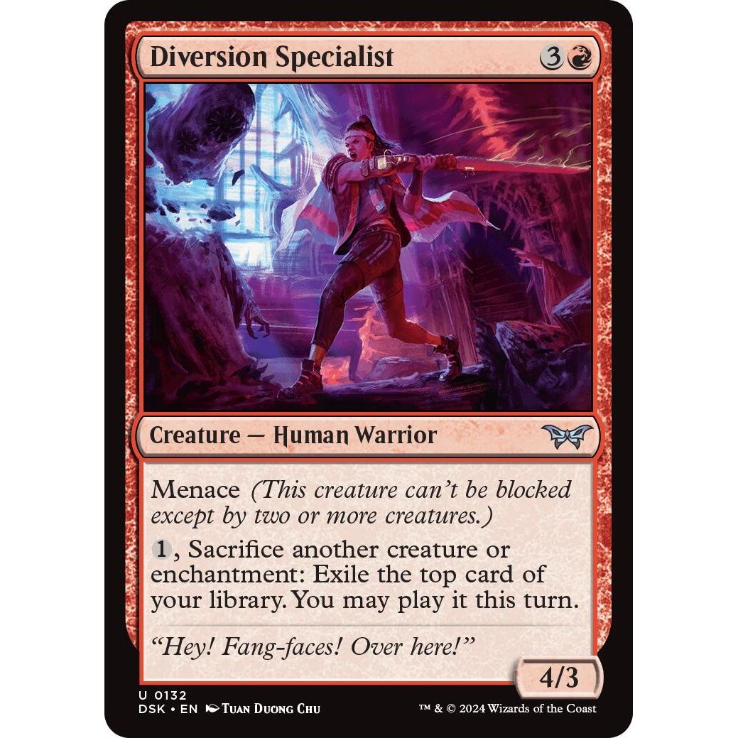 Image for Diversion Specialist (132) (DSK) - Magic: The Gathering