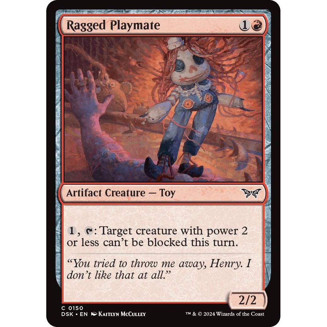 Image for Ragged Playmate (150) (DSK) - Magic: The Gathering