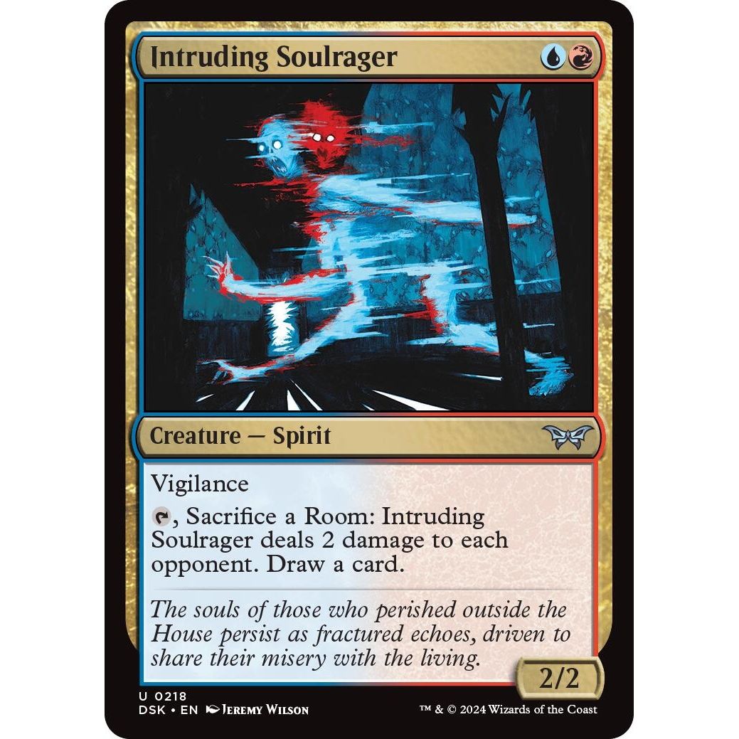 Image for Intruding Soulrager (218) (DSK) - Magic: The Gathering