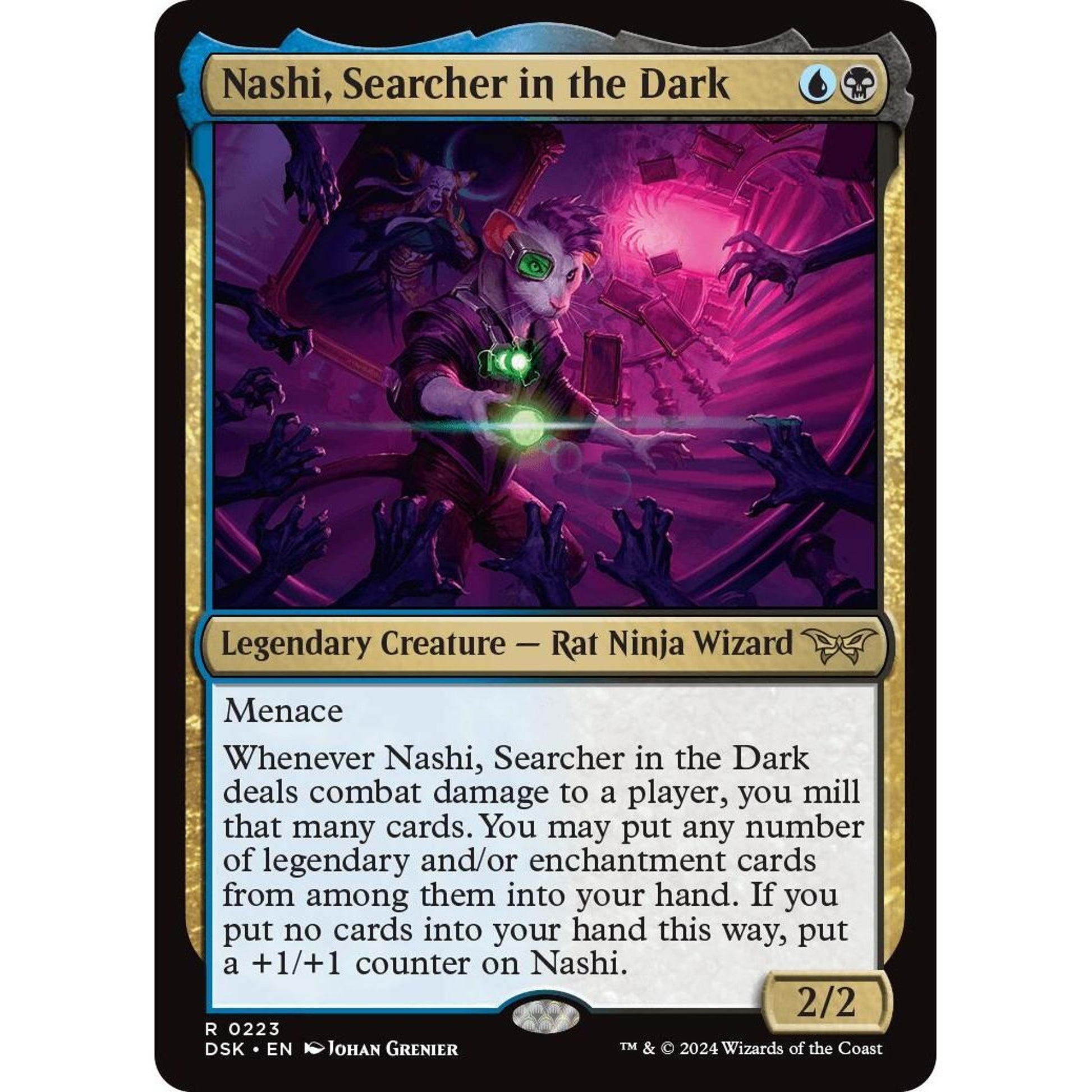Image for Nashi, Searcher in the Dark (223) (DSK) - Magic: The Gathering