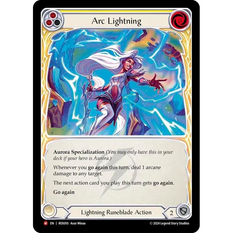 Image for Arc Lightning (ROS010) (ROS) - Flesh and Blood TCG
