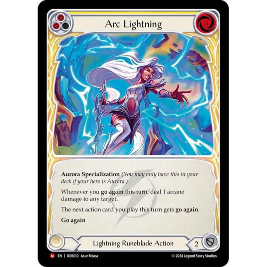 Image for Arc Lightning (ROS010) (ROS) - Flesh and Blood TCG