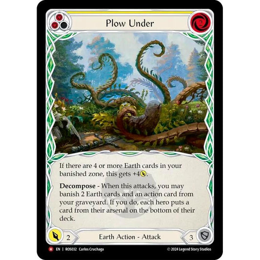 Image for Plow Under (ROS032) (ROS) - Flesh and Blood TCG