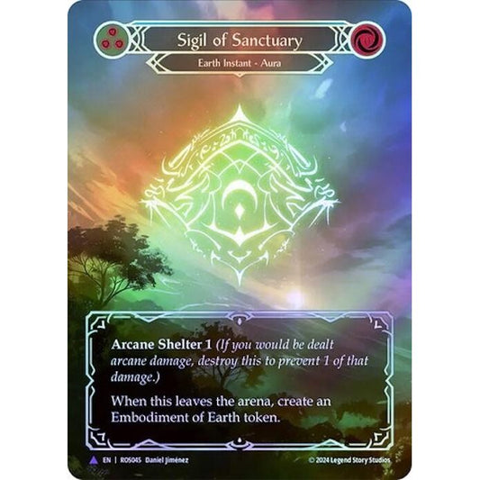 Image for Sigil of Sanctuary (Marvel) (ROS045) (ROS) - Flesh and Blood TCG