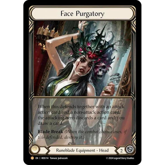 Image for Face Purgatory (Extended Art) (ROS114) (ROS) - Flesh and Blood TCG