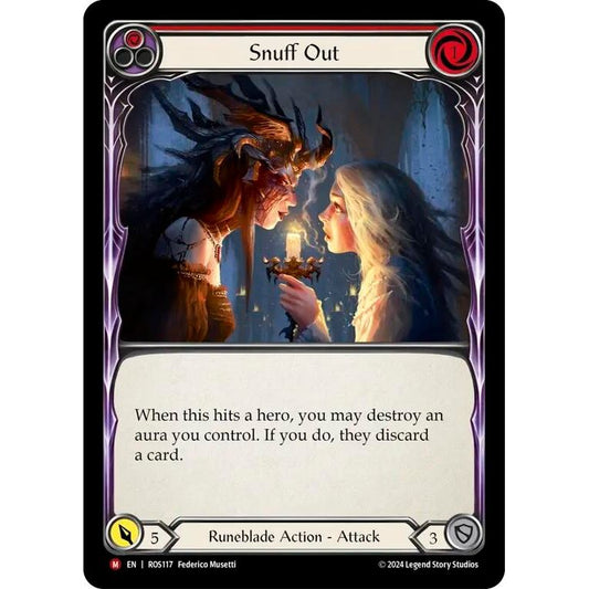 Image for Snuff Out (ROS117) (ROS) - Flesh and Blood TCG