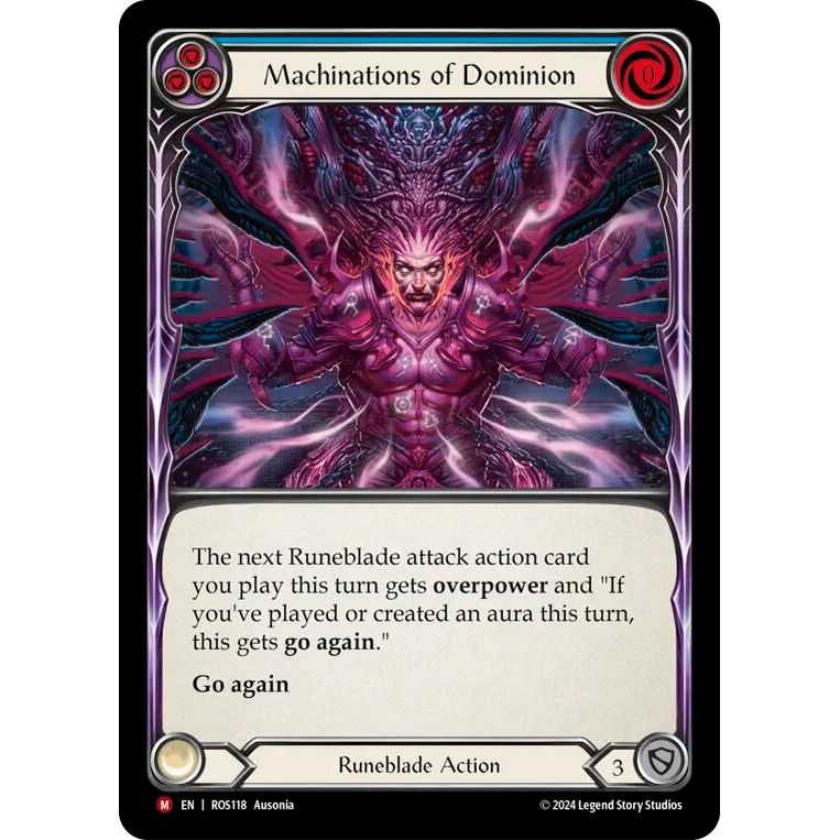 Image for Machinations of Dominion (ROS118) (ROS) - Flesh and Blood TCG