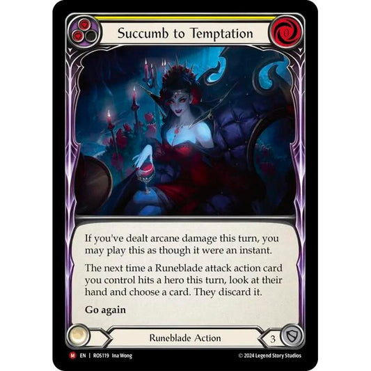 Image for Succumb to Temptation (ROS119) (ROS) - Flesh and Blood TCG