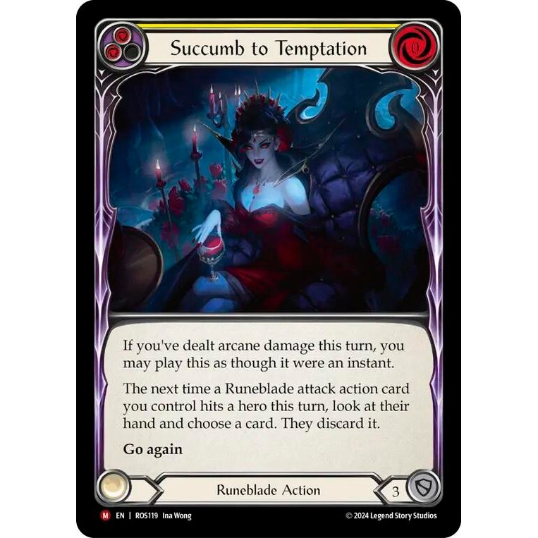 Image for Succumb to Temptation (ROS119) (ROS) - Flesh and Blood TCG