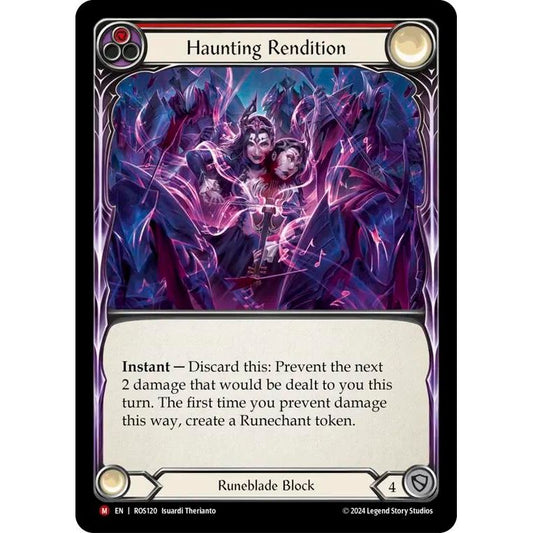 Image for Haunting Rendition (ROS120) (ROS) - Flesh and Blood TCG