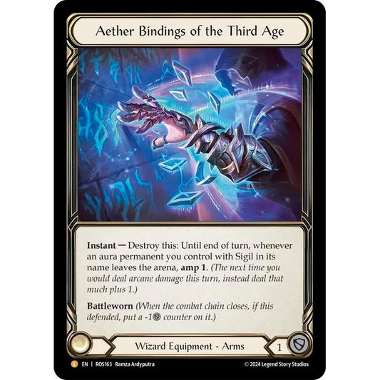 Image for Aether Bindings of the Third Age (ROS163) (ROS) - Flesh and Blood TCG