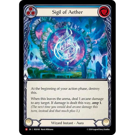 Image for Sigil of Aether (ROS168) (ROS) - Flesh and Blood TCG