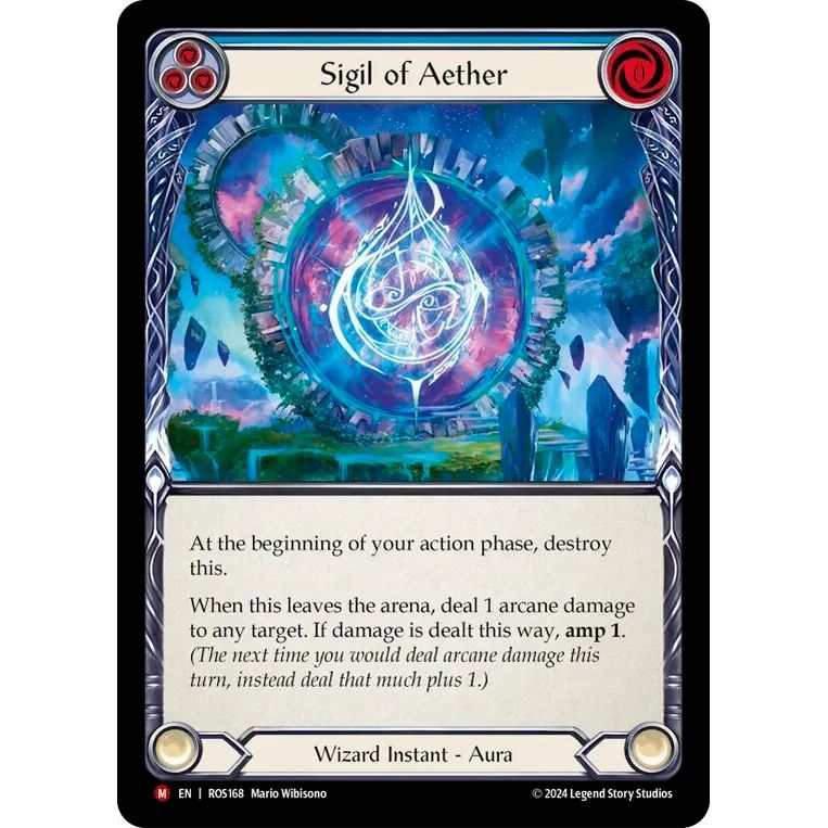 Image for Sigil of Aether (ROS168) (ROS) - Flesh and Blood TCG