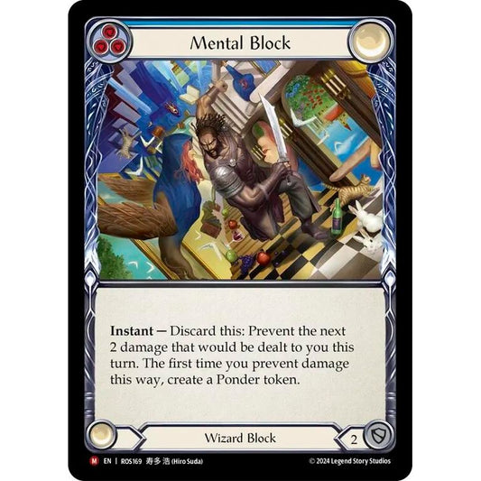 Image for Mental Block (ROS169) (ROS) - Flesh and Blood TCG