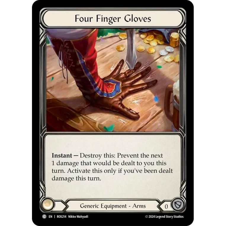 Image for Four Finger Gloves (ROS214) (ROS) - Flesh and Blood TCG