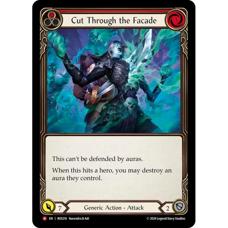 Image for Cut Through the Facade (ROS216) (ROS) - Flesh and Blood TCG