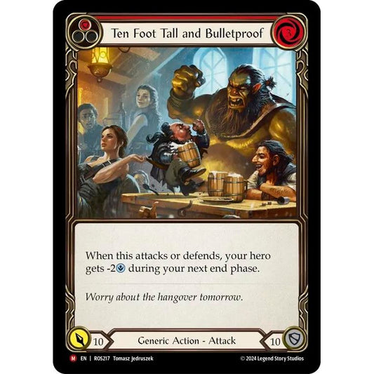 Image for Ten Foot Tall and Bullet Proof (ROS217) (ROS) - Flesh and Blood TCG