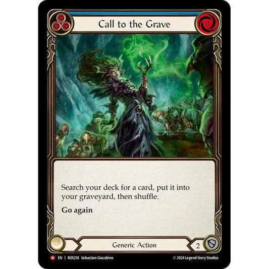 Image for Call to the Grave (ROS218) (ROS) - Flesh and Blood TCG