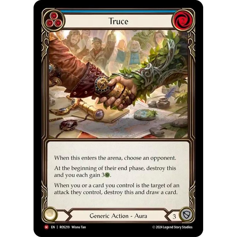 Image for Truce (ROS219) (ROS) - Flesh and Blood TCG