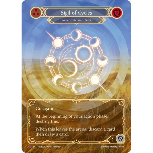 Image for Sigil of Cycles (Marvel) (ROS226) (ROS) - Flesh and Blood TCG