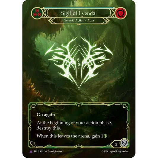 Image for Sigil of Fyendal (Marvel) (ROS230) (ROS) - Flesh and Blood TCG