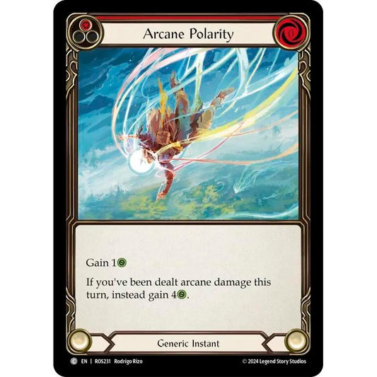 Image for Arcane Polarity (Red) (ROS231) (ROS) - Flesh and Blood TCG