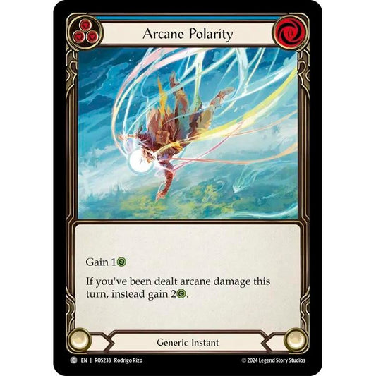 Image for Arcane Polarity (Blue) (ROS233) (ROS) - Flesh and Blood TCG