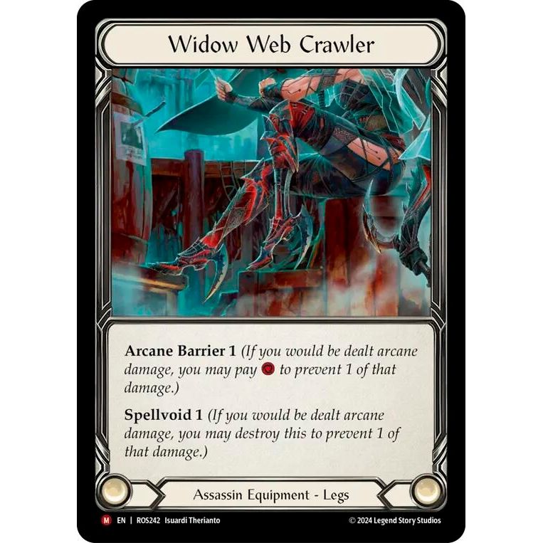 Image for Widow Web Crawler (ROS242) (ROS) - Flesh and Blood TCG