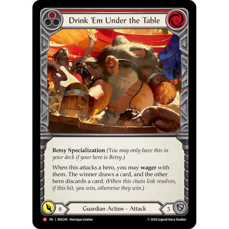 Image for Drink 'Em Under the Table (ROS244) (ROS) - Flesh and Blood TCG