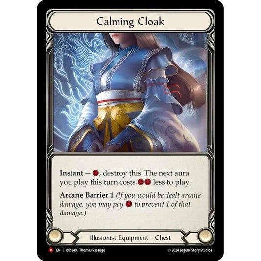 Image for Calming Cloak (ROS249) (ROS) - Flesh and Blood TCG