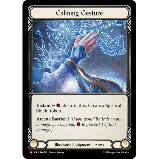 Image for Calming Gesture (ROS250) (ROS) - Flesh and Blood TCG