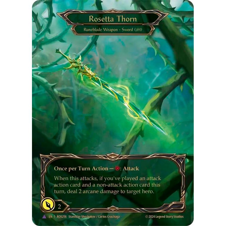 Image for Rosetta Thorn (Marvel) (ROS256) (ROS) - Flesh and Blood TCG