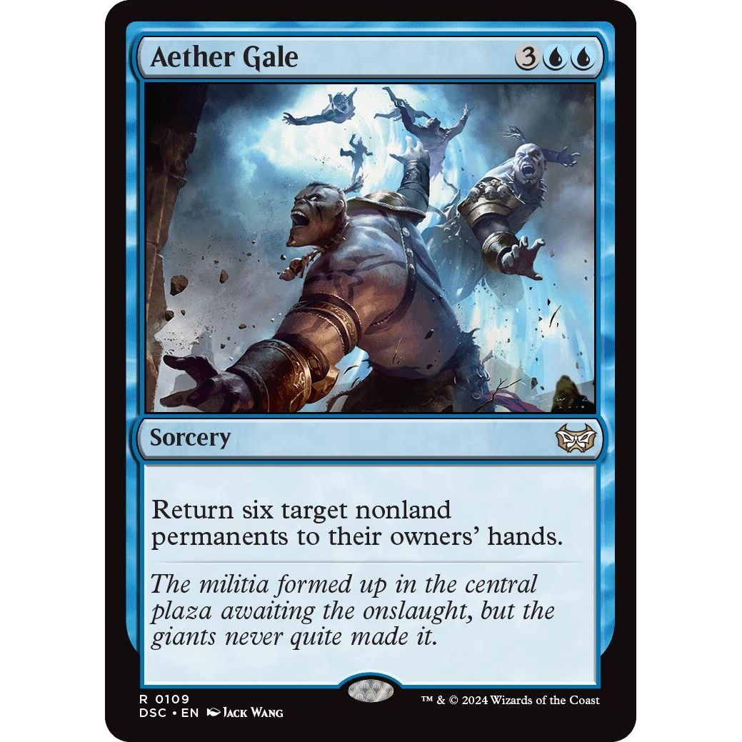 Image for Aether Gale (109) (DSC) - Magic: The Gathering
