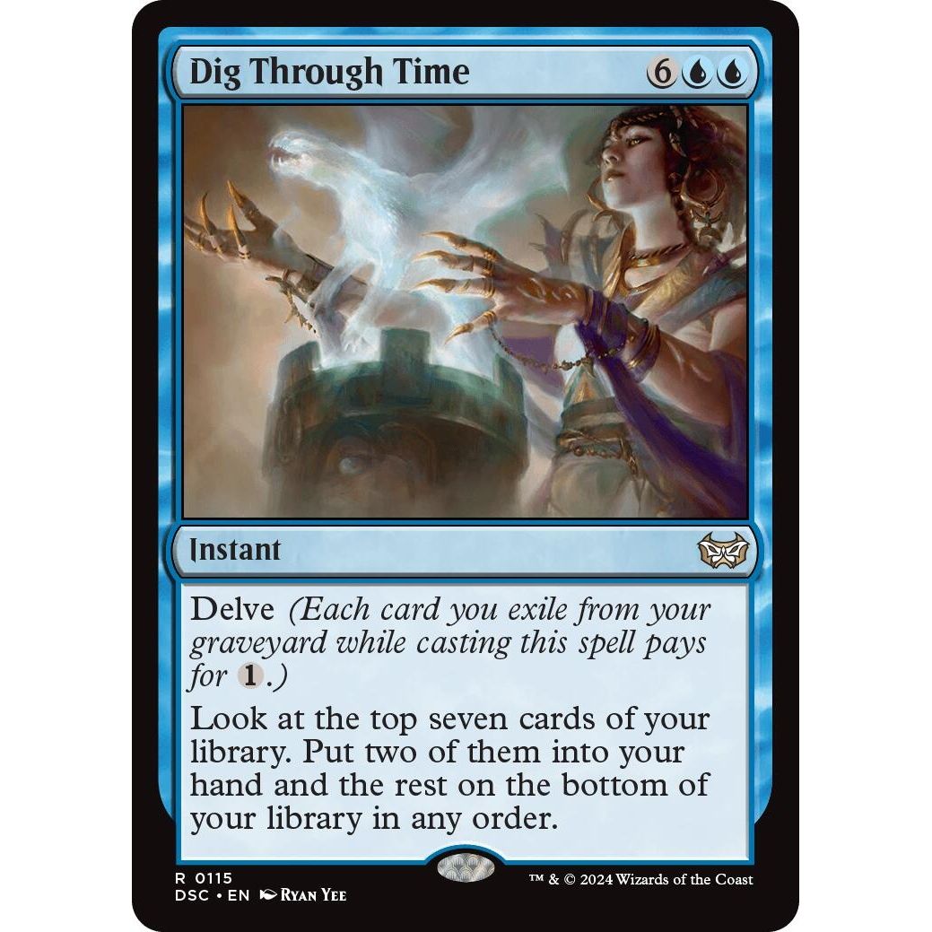 Image for Dig Through Time (115) (DSC) - Magic: The Gathering