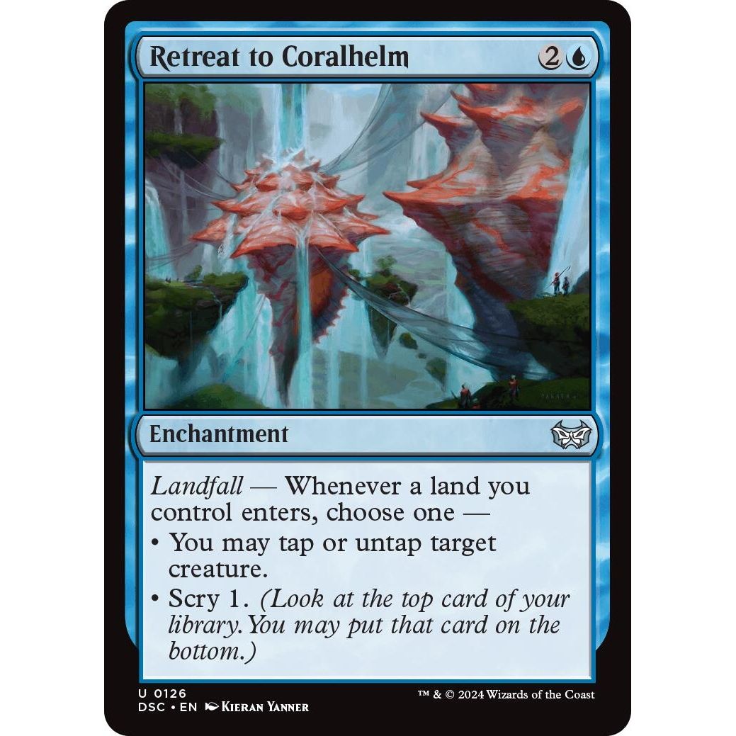 Image for Retreat to Coralhelm (126) (DSC) - Magic: The Gathering
