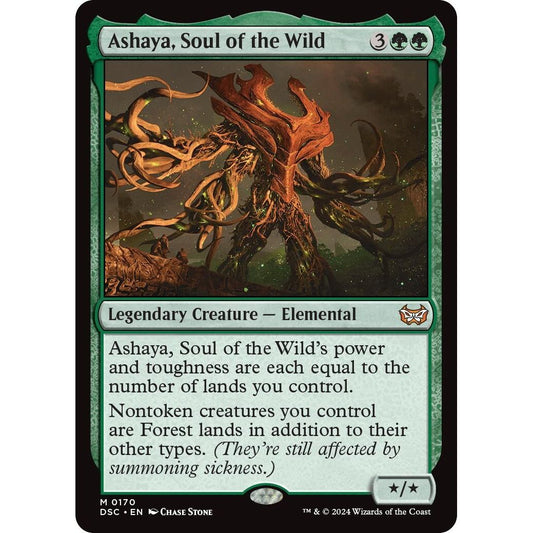 Image for Ashaya, Soul of the Wild (170) (DSC) - Magic: The Gathering