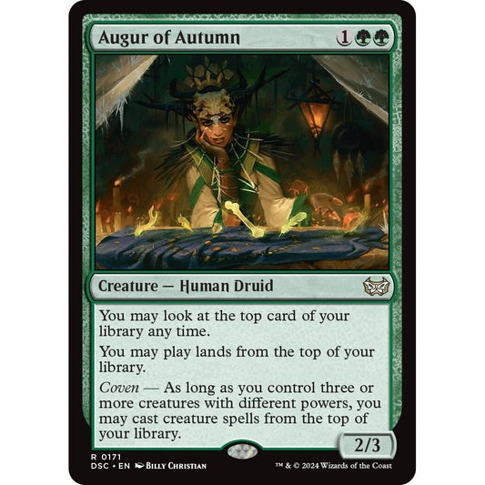 Image for Augur of Autumn (171) (DSC) - Magic: The Gathering