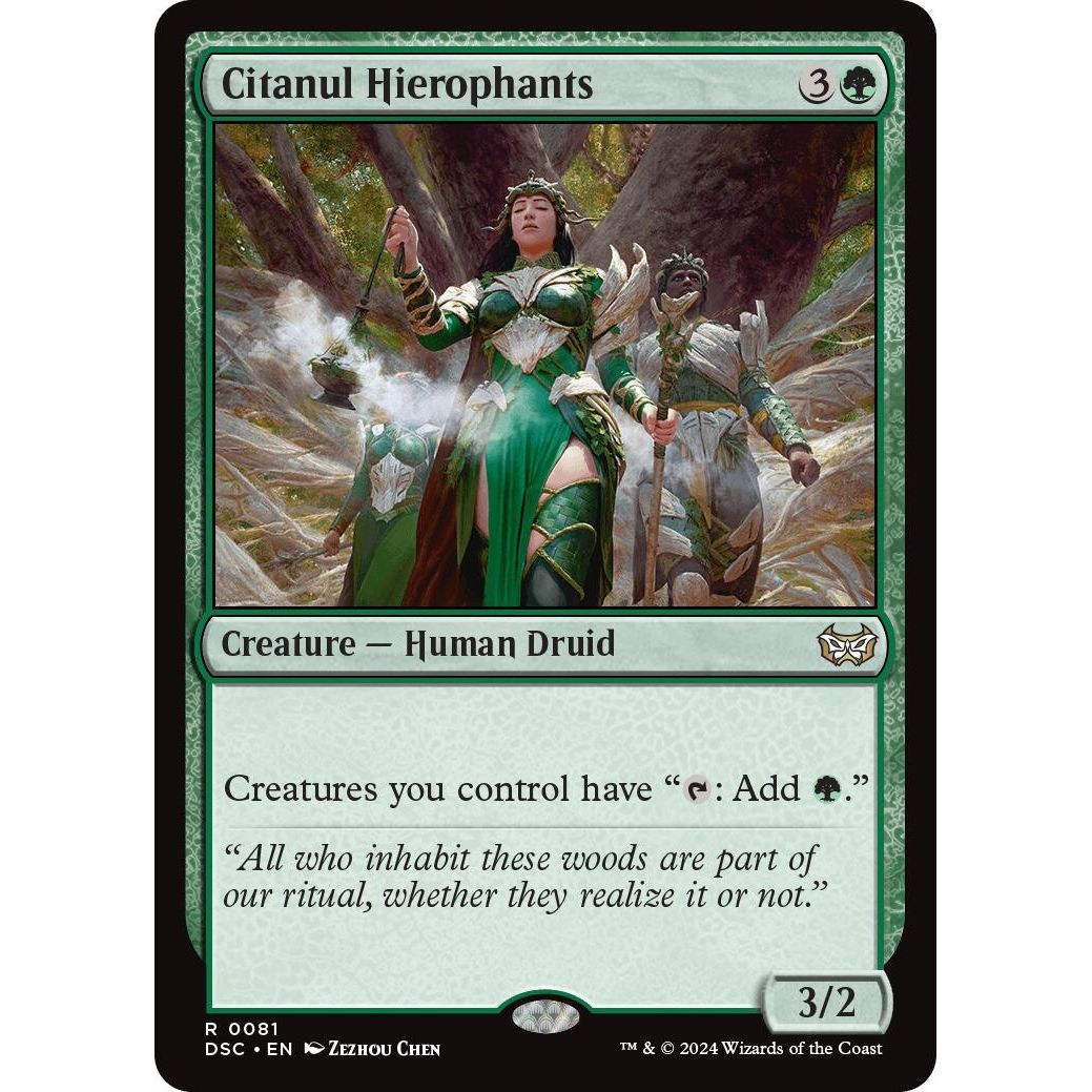 Image for Citanul Hierophants (81) (DSC) - Magic: The Gathering