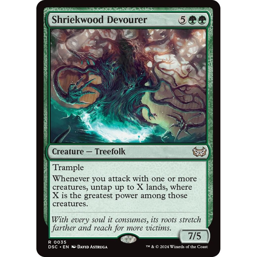 Image for Shriekwood Devourer (35) (DSC) - Magic: The Gathering