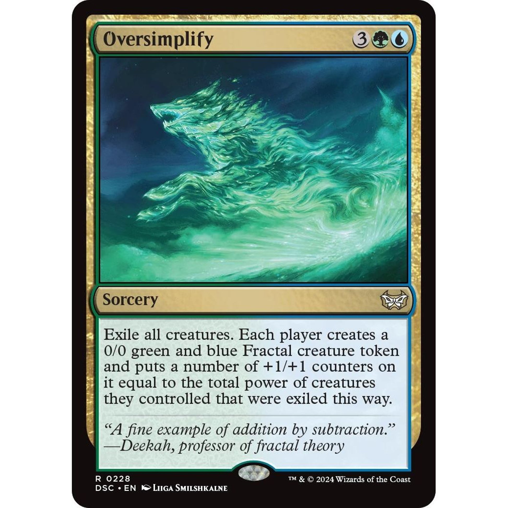 Image for Oversimplify (228) (DSC) - Magic: The Gathering