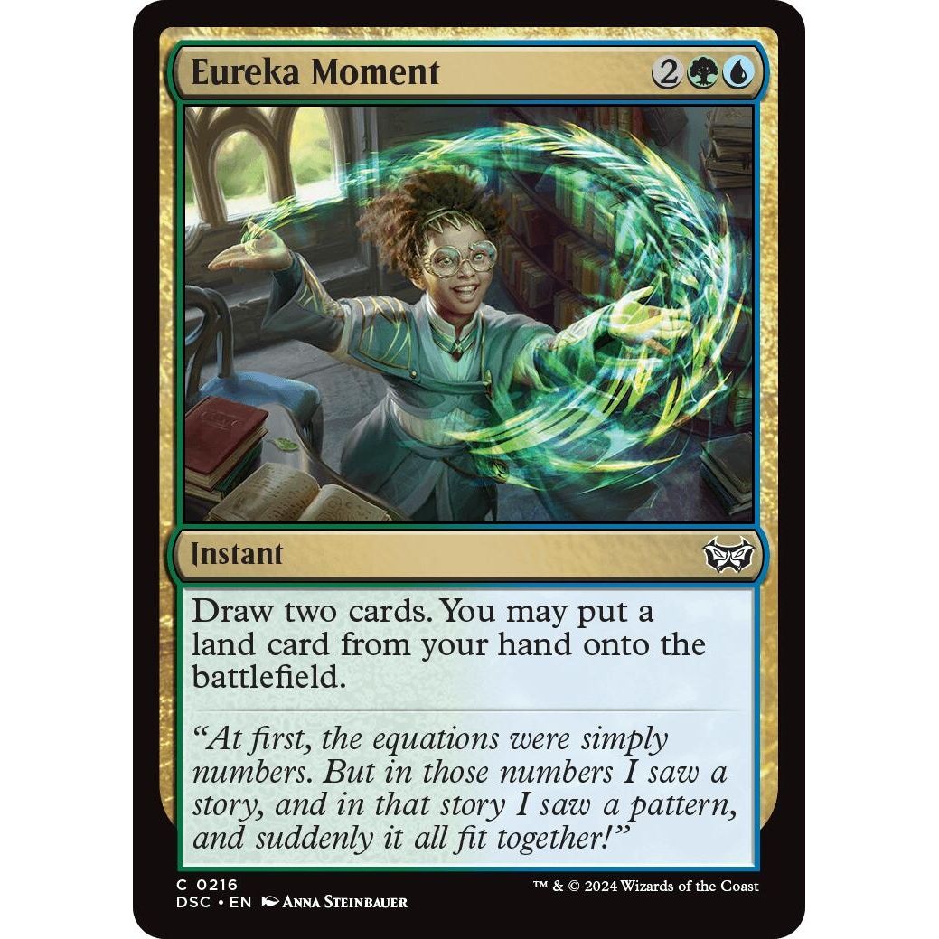 Image for Eureka Moment (216) (DSC) - Magic: The Gathering