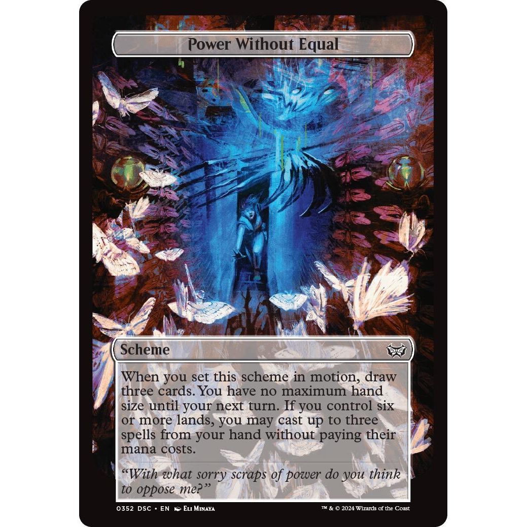 Image for Power Without Equal (Full Art) (352) (A:DSC) - Magic: The Gathering