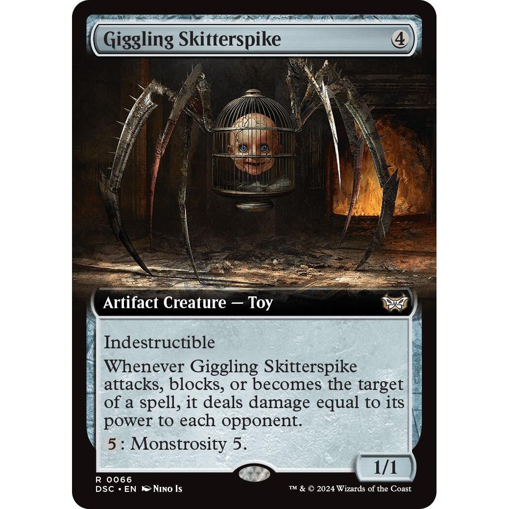 Image for Giggling Skitterspike (Extended Art) (66) (DSC) - Magic: The Gathering