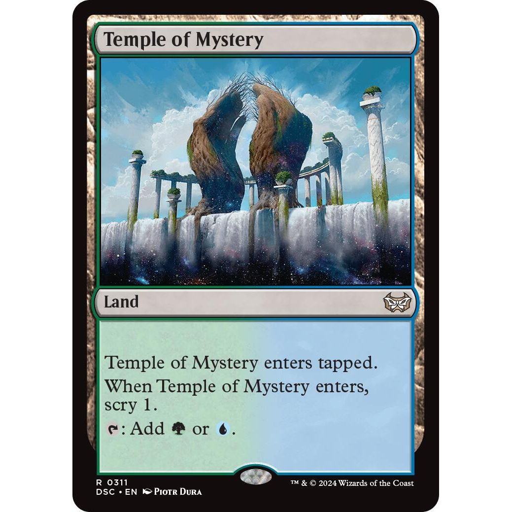 Image for Temple of Mystery (311) (DSC) - Magic: The Gathering