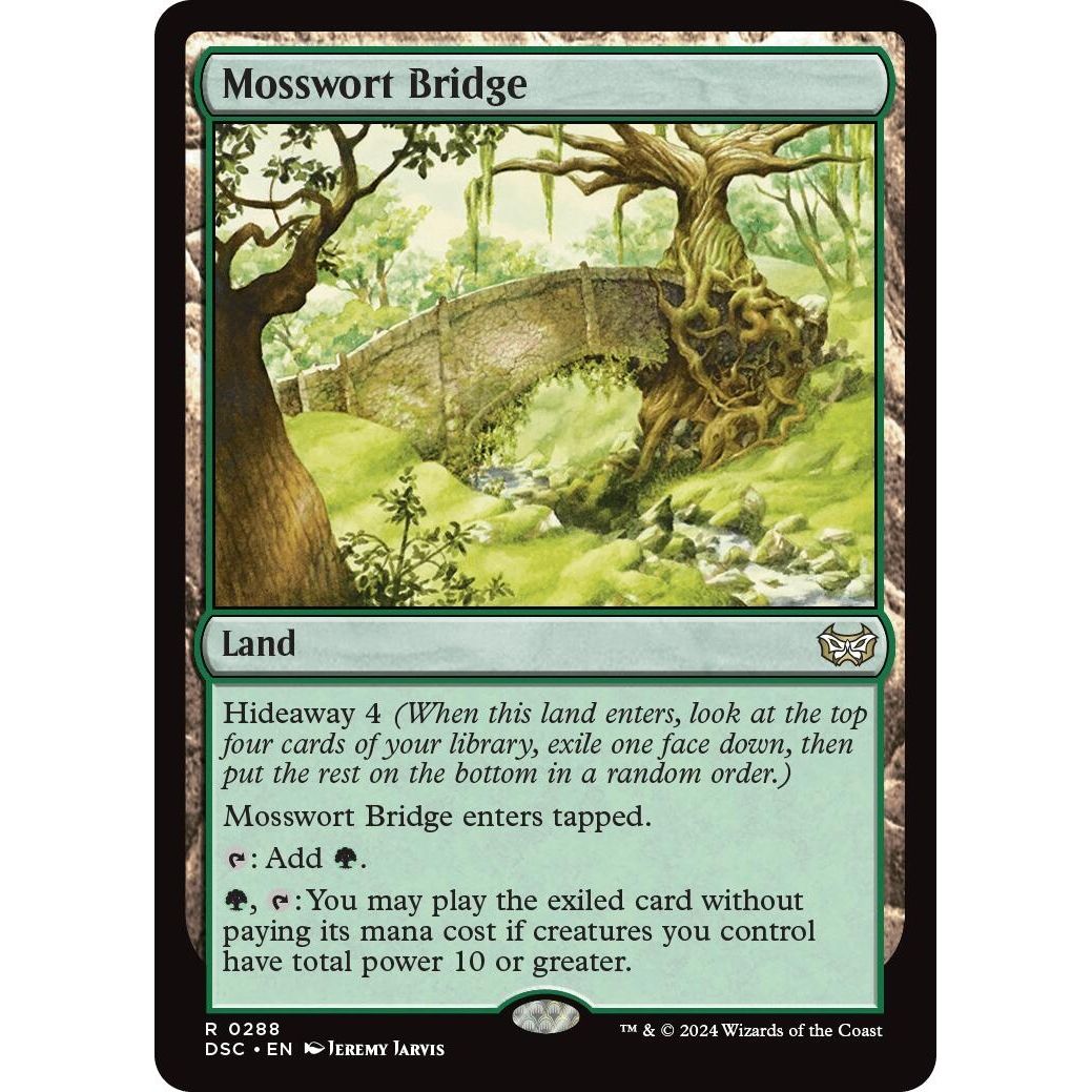 Image for Mosswort Bridge (288) (DSC) - Magic: The Gathering