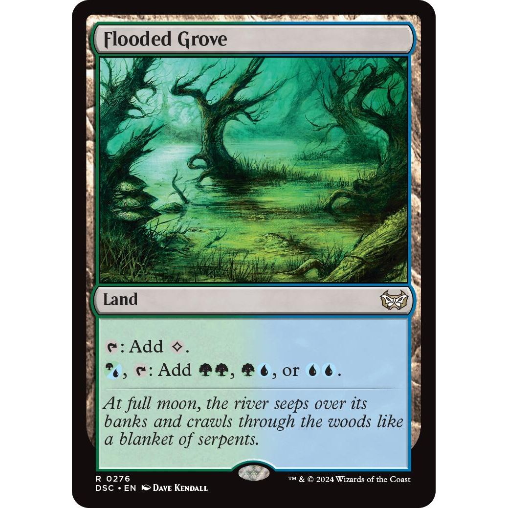 Image for Flooded Grove (276) (DSC) - Magic: The Gathering