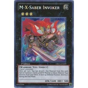 Image for M-X-Saber Invoker (ORCS-EN099) (ORCS) - YuGiOh